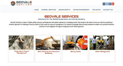 Desktop Screenshot of geovale.com